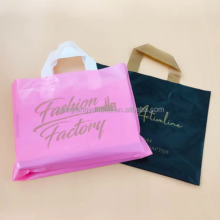 नई आगमन अच्छी गुणवत्ता कस्टम रंग आकार लोगो प्लास्टिक बैग पैक बैग प्लास्टिक के शॉपिंग बैग