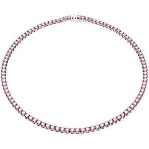 Pink Crystal, Rhodium Finish