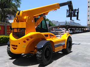 מלגזה טלסקופית מנוף hnt25 HNT25-4 טלפון 2.5טון מקסימום 2.5טון. להגיע אופקי 3350 מ "מ עם מזלגות הארכת