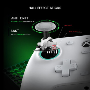 G G7 SE kablolu oyun denetleyicisi Hall Joystick/tetik XBX X X/S için 3.5mm ses jakı Windows PC Gamepad kavrama - Product Image 3