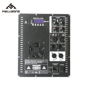 用于<span class=keywords><strong>2.1</strong></span> PA扬声器系统的高品质500w专业低音炮数字有源扬声器放大器板模块