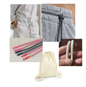 JIAYANG Custom Drawcord Hoodie <strong>Strings</strong> Drawcord <strong>Elastic</strong> Pants <strong>Strings</strong> Metal Tip Draw <strong>Cord</strong> - Product Image 4