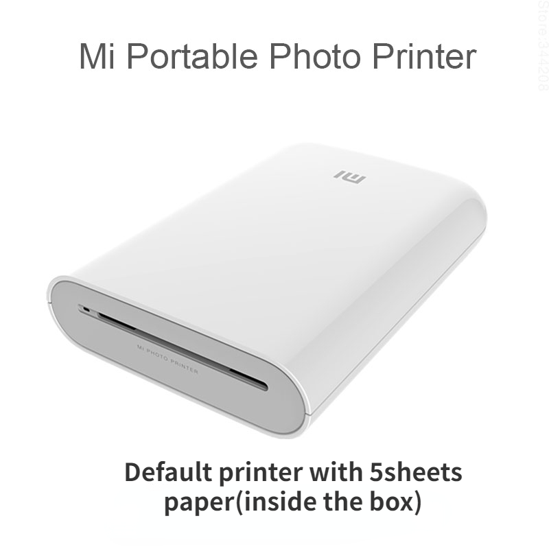 Imprimante blanche uniquement avec 5 feuilles de papier