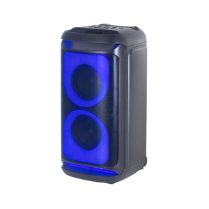 TMS-633 Professional <span class=keywords><strong>Dual</strong></span> 6.5 ''woofer Karaoke <span class=keywords><strong>Speaker</strong></span> com luzes para festa, tailgating, quintal, piscina, casamento, concerto de canto