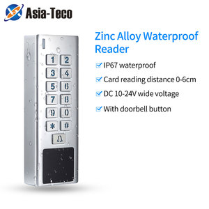 Controller di accesso in metallo impermeabile in lega di zinco tastiera 3000 utente lettore di schede Rfid sistema di controllo di accesso alla porta + Master Card Programer - Product Image 2