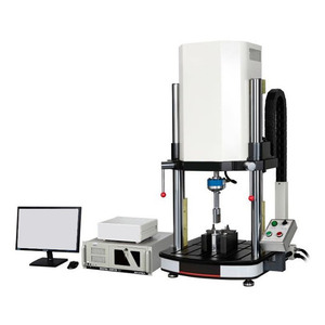 Máquina de prueba dinámica electrónica, probador de fatiga de resorte de flexión telescópica, probador de fatiga dinámica de compresión extensible