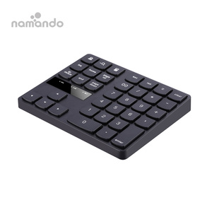 Wireless Numeric Keypad 2.4G Rechargeable Number Pad 35 Keys for Efficient Data <strong>Input</strong> - Product Image 2