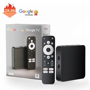 2025 Google sertifikalı TV kutusu Android 12 RAM2GB ROM32GB Amlogic S905Y4-B GTV sistemi 2.4G/5G Wifi ses uzaktan kumanda - Product Image 2
