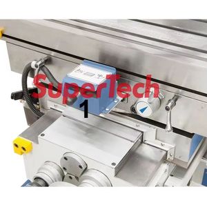 SuperTech ZX6350C Metal freze ve sondaj makinesi 1.5/2.2KW | Fabrika doğrudan, yüksek hassasiyetli, toptan için düşük maliyetli - Product Image 4