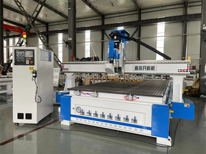5 Axis <strong>ATC</strong> Wood <strong>CNC</strong> <strong>Nesting</strong> Carving <strong>Router</strong> Machine Automatic Loading Unloading Featuring Syntec Richauto Engine Gear Pump - Product Image 4