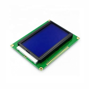 Nuovo Stock 12864 LCD 128x64 carattere 12864B 5V blu Yello-verde retroilluminazione schermo LCD modulo Monitor LCD12864 - Product Image 1