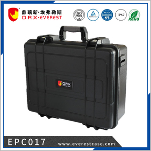诊断工具用防水黑色塑料外壳保护套摄影器材工具箱，带定制泡沫 - Product Image 2