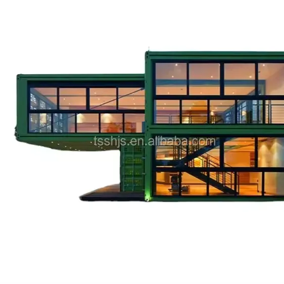 office mobile outdoor customized color luxury galvanized steel price structure shipping prefab container house