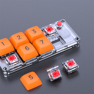 USB-C Wired Mechanical Gaming <strong>Keyboard</strong> 8Keys Mini Keypad 4 Color RGB Light Customize Programmable Macro <strong>Keyboard</strong> <strong>Numeric</strong> Keypad