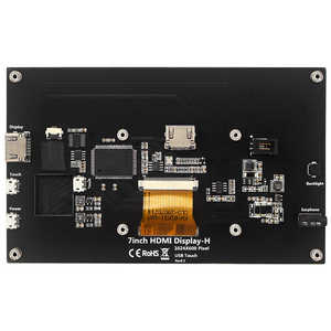 Raspberry Pi display mit halterung 7 zoll 1024*600 auflösung IPS kapazitiven touchscreen