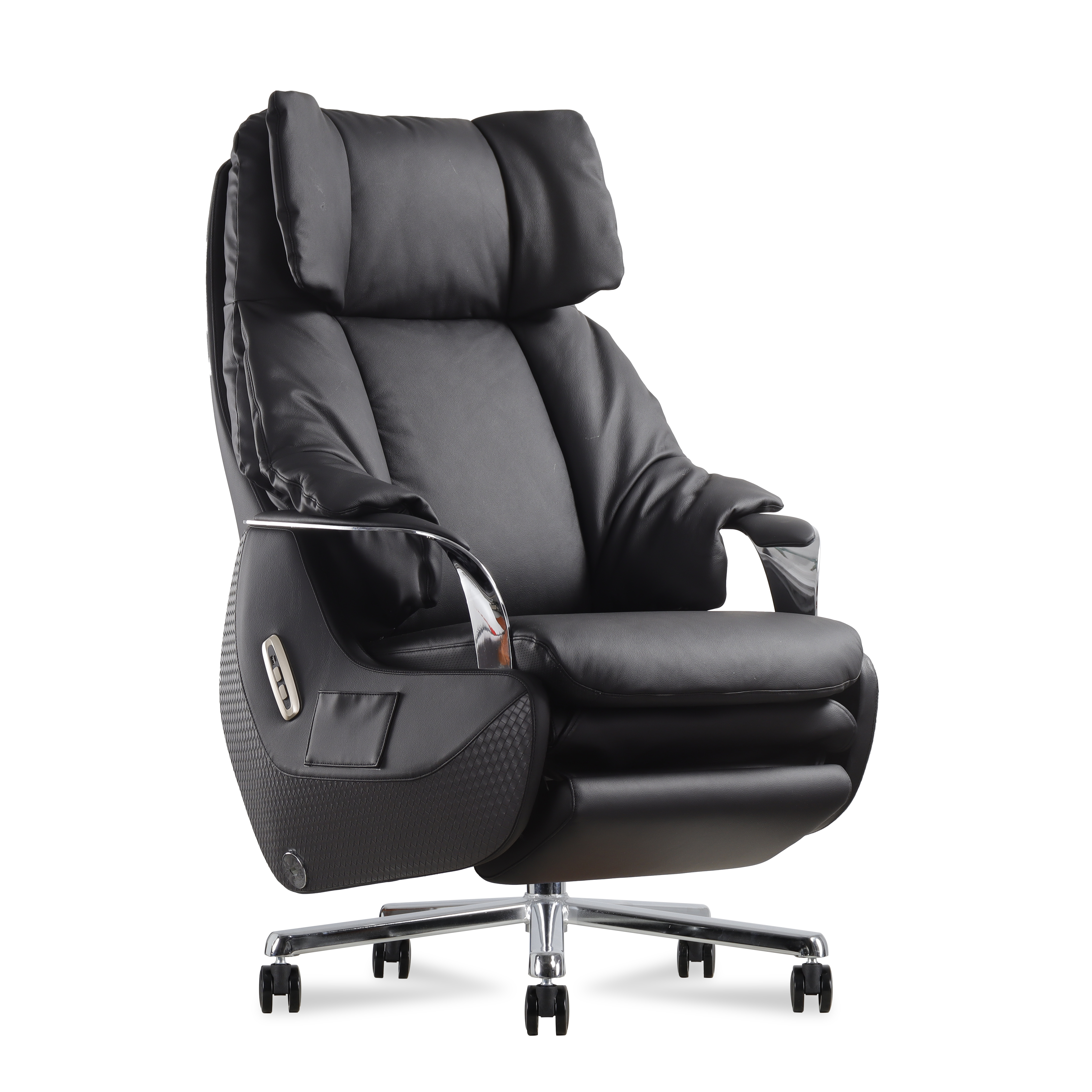 Demi-cuir-contrôle synchrone avec massage 6 points