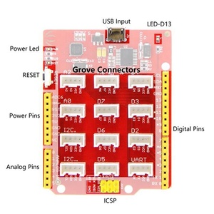IIC Seeeduino Lotus V1.1 AVR 8 Bit Atmega328 Microcontroller Development Board for <strong>Arduino</strong>
