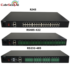 CONV632 IOT Gateway 32 Ways 32-channel Modular Serial Device Server Support Converter RS232/RS422/RS485 to <strong>IP</strong>