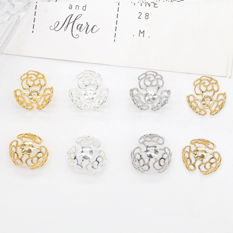 Porte-pétale de rose évidé à trois lobes 16mm