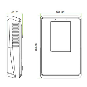 ZK SC700 di prossimità Smart RFID Card di controllo delle porte con sistema di gestione delle presenze del registratore dell'orologio - Product Image 5