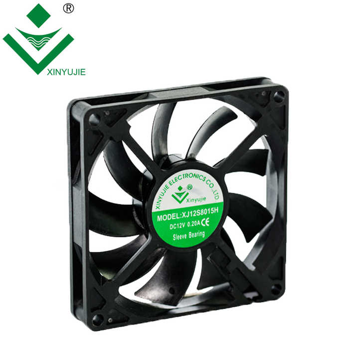 80 x 80 x 15 mm 3 zoll 12 v 24 v dc bürstenloser PWM FG 80 mm 8015 pc kühlung ventilator für computer mikrowelle