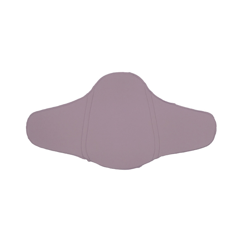 Egg shaped light purple