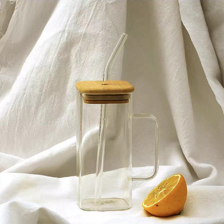 Transparent, transparent straw, cup lid