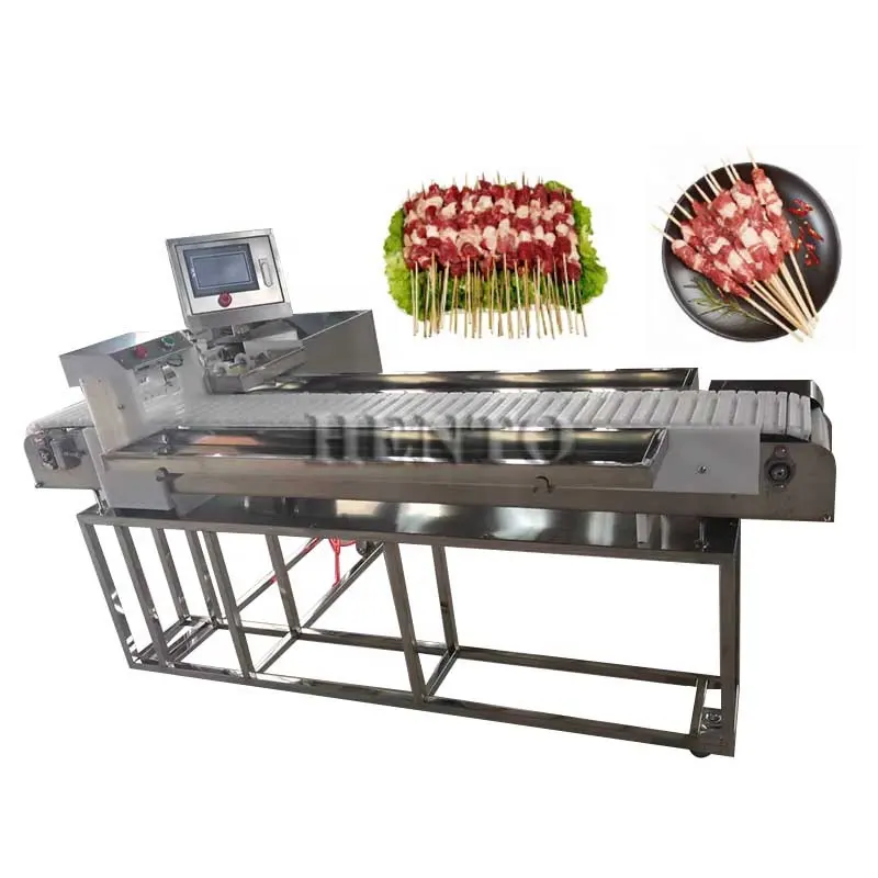 Fábrica Preço Carne Comercial Espetos/Churrasco Automático Espeto Máquina/Kabab Espeto Máquina