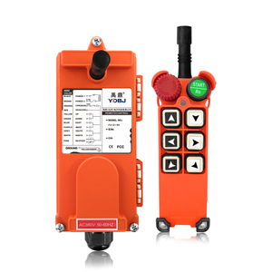 Telecomando industriale F21-E1 di alta qualità con trasmettitore di controllo a 4 pulsanti e funzioni regolabili con pulsante di arresto di emergenza - Product Image 1