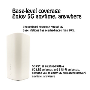 Patlayıcı 5G WiFi akıllı yönlendirici sistemi CPE akıllı kapalı tam kapsama yoluyla duvar kral çift ağ kablosuz Wifi yönlendirici - Product Image 4