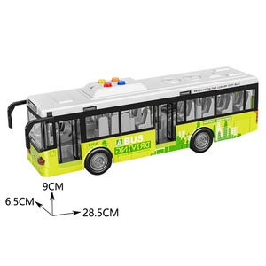 Nhà Máy Giá jacko Đồ chơi nhựa ma sát thành phố xe buýt đồ chơi với âm thanh ánh sáng & mở cửa-1:16 quy mô cho trẻ em - Product Image 3