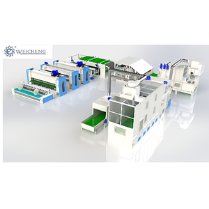 Linea di produzione di ovatta non tessuta ovatta morbida per trapunta e materiale di ovatta di stoffa linea di produzione non tessuta - Product Image 1