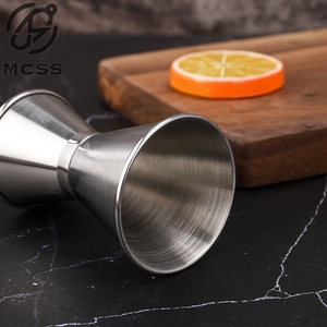 <span class=keywords><strong>Jigger</strong></span> individual de estilo japonés personalizado directo de fábrica 20/30/40ml taza medidora de precisión <span class=keywords><strong>Jigger</strong></span> de Metal de fiesta de acero inoxidable - Product Image 2