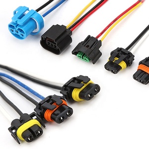 Custom 2 3 4 Pin Waterproof <strong>Electric</strong> <strong>Auto</strong> Automotive <strong>Connector</strong> Assembly Automotive Female Connectors
