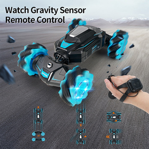 2.4G RC Auto Dual-Fernbedienung Stunt Twist Change Stunt 4WD Spray Offroad-Fahrzeug Radio Elektro Programmier spielzeug für Kinder - Product Image 2