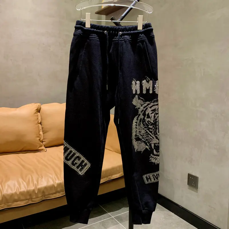 Pantalon de printemps et d'automne décontracté pour hommes et femmes, pantalon ample à la mode, Style de rue, sarouel pour dames