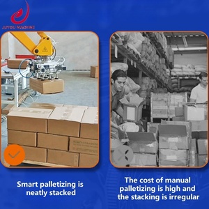 4 Axis 30 kg case Cans Carton Robotic Arm Cnc <strong>Stack</strong> Palletizer Bags Stacker <strong>Robot</strong> air Vacuum Suck Packaging <strong>Machine</strong> - Product Image 4
