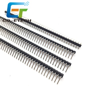1 × 40 Pin Single Row Pin Header 2.54ミリメートルRight Angle 90度 - Product Image 3