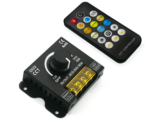 DC12V-24V 30A Knopfsc halter Fernbedienung Einstellbare Helligkeit Dimmen LED-Streifen CCT Single Color Controller Stepless Dimmer - Product Image 2