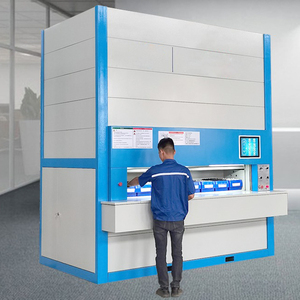 Carrusel vertical de gran capacidad VLM VCM Sistema automático de almacenamiento de almacén con múltiples portadores y estante por control de software - Product Image 2