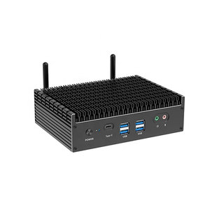 薄型クライアント産業用コアI3 I5 I7ミニPCファンレスマルチスクリーンディスプレイ第12世代コアI5-1235U I7-1255U組み込みコンピュータ - Product Image 1