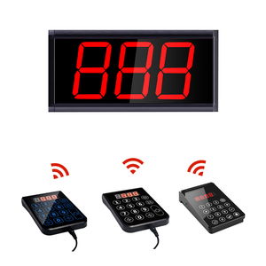 Pager Restaurant Customer Flow Digital Clock Large <strong>Display</strong> <strong>Queue</strong> <strong>Management</strong> Call <strong>System</strong>