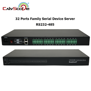 IOT Gateway 32 porta seriale RS485 RS232 RS422 a Ethernet TCP IP convertitore industriale dispositivo seriale Server - Product Image 3