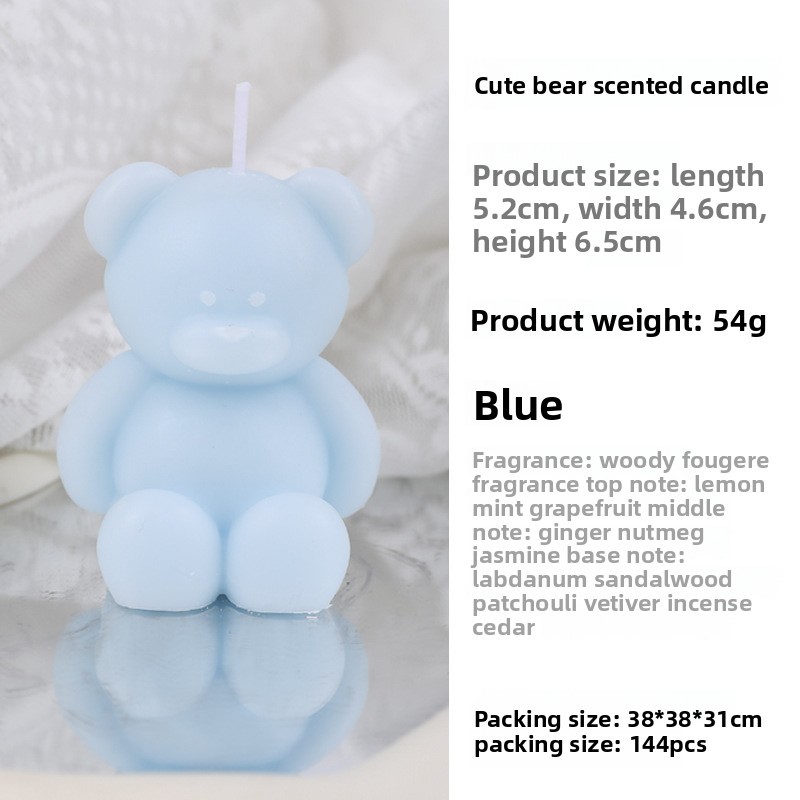 Cute bear light blue