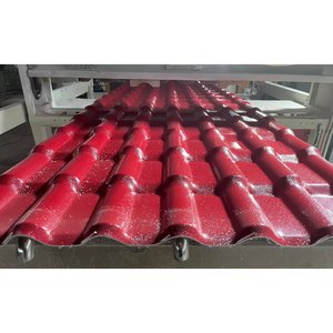 Bốn lớp mái ngói telha de teja resina PVC ASA chịu nhiệt đầy màu sắc nhựa PVC lợp ngói - Product Image 1
