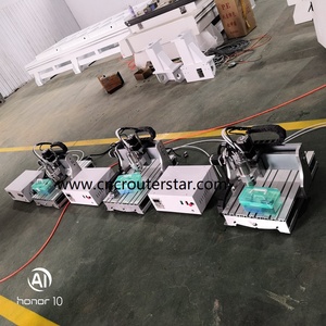 迷你数控路由器 3040/DIY 车床数控 3D 雕刻 3 轴与 March3 控制系统