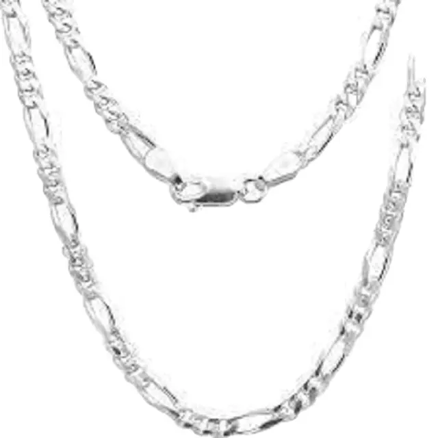 Wow dall'aspetto attraente catena d'argento di moda con lunga durata 925 gioielli di moda in argento placcato argento