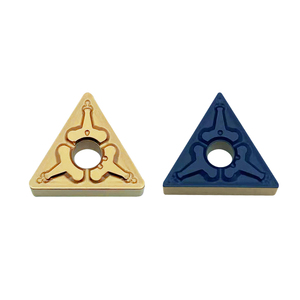 Inserto de carburo triangular personalizable para herramienta de separación de torneado de acero externo Soporte de madera en caja Soporte OEM para herramienta de mecanizado - Product Image 1