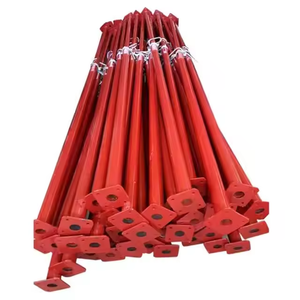 Soporte de encofrado de construcción de diseño moderno ajustable de acero Q235 con andamio de anillo galvanizado Prop Push Pull para hoteles - Product Image 4