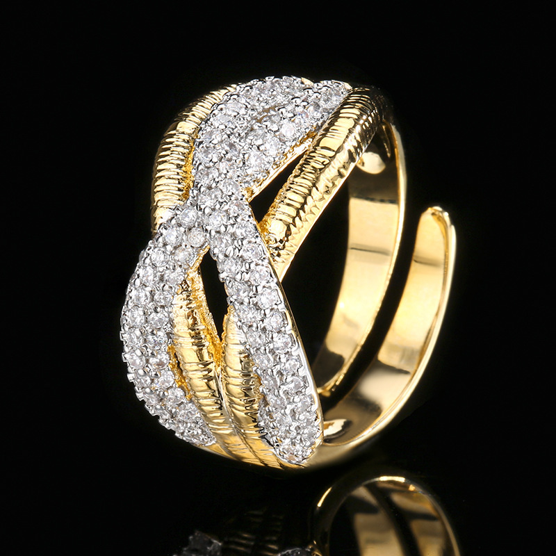 White diamond ring